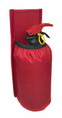 ЧЕХОЛ ОГНЕТУШИТЕЛЬ ДЛЯ АВТОМОБИЛЯ ДЕРЖАТЕЛЬ КРЕПИТСЯ НА ЛИПУЧКЕ