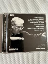 SHOENBERG A Survivor From Warsaw MESSIAEN Poems pour Mi Hans Zender CPO CD