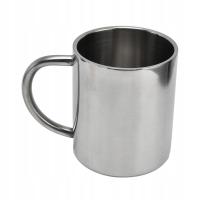 Kubki do kawy ze stali nierdzewnej o pojemności 300 ml Dwuwarstwowy kubek