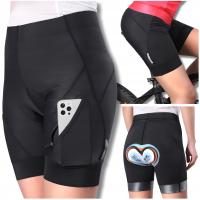 ЖЕНСКИЕ ВЕЛОСИПЕДНЫЕ ШОРТЫ С ГЕЛЕВОЙ ВСТАВКОЙ 5D СПОРТИВНЫЙ ВЕЛОСИПЕД 01 ARSUXEO