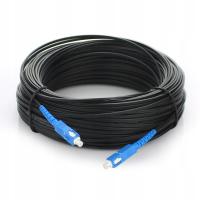 Patchcord SC/UPC-SC/UPC simplex SM 100m zewnętrzny