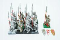 Warhammer High Elf Spearmen zestaw 13 figurek plastik