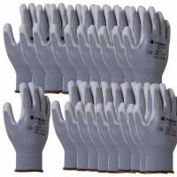 Защитные рабочие перчатки серые перчатки PROOF 9-10 пар