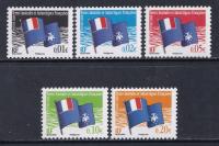 TAAF ** Mi 646-50 flaga