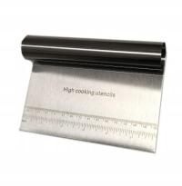 SZPATUŁKA łopatka do ciast i tortów STALOWA krajacz 15 x 10,5 cm