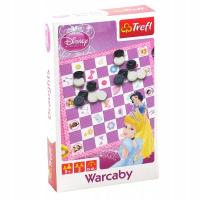 Warcaby Disney Princess mini gra dla Całej Rodziny