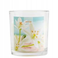 Avon Świeczka zapachowa Lilia Piaskowa i Bursztyn 120g
