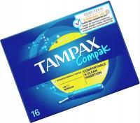 Tampony z aplikatorem TAMPAX Regular Compak 16 sztuk