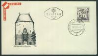 Austria Morbisch 1961 r FDC - zabytki brama
