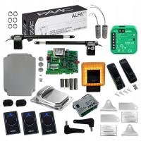 Комплект FAAC ALFA 414 для ворот 6 м XLED лампа WIFI SUPLA дверной стоп