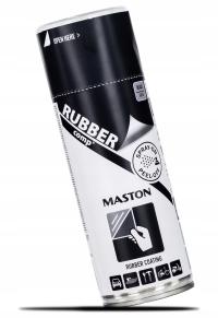 MASTON RUBBER COMP GUMA W SPRAYU 400ML CZARNY SATYNA