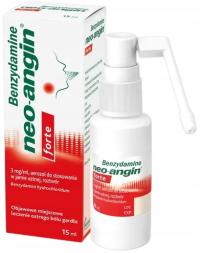 Benzydamine neo-angin forte spray боль в горле 15 мл