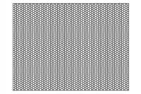 BLACHA PERFOROWANA 1000 x 2000 OCYNKOWANA GR. 1 mm Rv 2-3,5 OCYNK KOŁA 2 mm