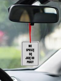 Zawieszka do auta ZAPACHOWA ze zdjęciem dwustronna filcowa