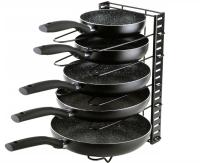 STOJAK ORGANIZER PATELNI POKRYWKI GARNKI 5-POZIOMÓW KINGHOFF KH-1639