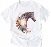 Koszulka dla koniary t-shirt z koniem kon005 S/M