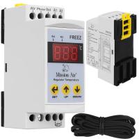 Regulator temperatury na szynę DIN Termostat NTC Mission Air FREEZ