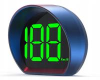 Speedometr Cyfrowy GPS HUD X3 z wyświetlaczem LED funkcją alarmu prędkości