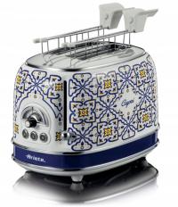 2× Toster Ariete 155 Capri 810W Rozmrażanie 6 stopni opiekania