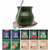 Zestaw Yerba Mate NA START tykwa i bombilla 10x50g 500g