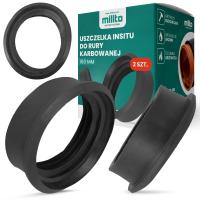 2x Uszczelka Insitu Rury KARBOWANEJ 160 mm Wkładka Kanalizacji Studni Gu GQ