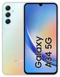 Смартфон Samsung Galaxy A34 6 ГБ / 128 ГБ 5G серебро