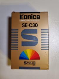 Konica Super VHS SVHSC SE-C30, новый в пленке.
