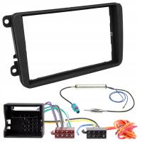 Радио рамка куб iso на радио 2 DIN для VW Passat B6 Golf 5 6 Seat Skoda