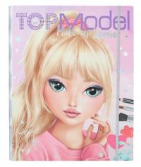 Zestaw kreatywny Make up TOP MODEL Kolorowanka Naklejki