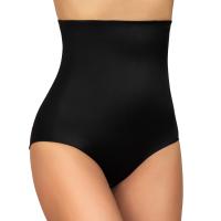Majtki MEDINOVA figi wyszczuplające czarne poliamid