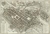 Wrocław - archiwalny plan miasta z 1641 r. | Format A3+ w ramie 45x60 cm