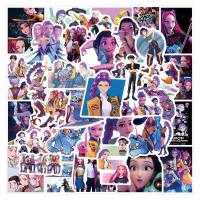 K-Pop: Demon Hunters naklejki łowczynie demonów 100szt losowo WYSOKA JAKOŚĆ