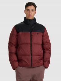 Kurtka puchowa z wypełnieniem syntetycznym męska - czerwona