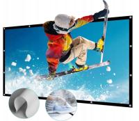 EKRAN PROJEKCYJNY 16:9 Przenośny 447x257 150 cali