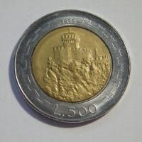 500 Lire, San Marino, 1988r. X341