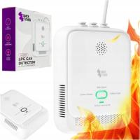 Czujnik Gazu z Alarmem LPG Propan Butan Spacetronik detektor ŻYWOTNOŚĆ 5Lat