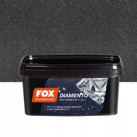 FOX FARBA dekoracyjna DIAMENTO, CARBON 0007 1L