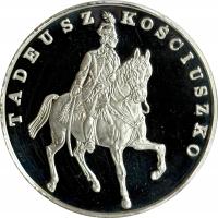 100000 ZŁ 1990 ROK TADEUSZ KOŚCIUSZKO MAŁY TRYPTYK