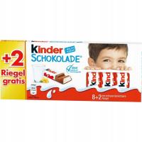 Kinder Czekolada batoniki 10x12,5g