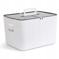 Duży Rozkładany Organizer Pojemnik Skrzynka Na Leki Tabletki