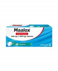MAALOX 40 tabletek na zgagę