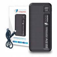 POJEMNY POWERBANK DO SMARTFONA 20000mAh 22,5W PD USB-C ŁADOWARKA GOODPOWER