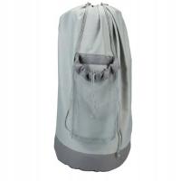 Laundry Bag with Mesh Pocket in Grey, 13.3 Mesh laundry bags for washing