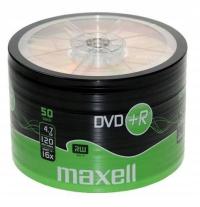 Диски DVD R 50шт Maxell x16 4,7 ГБ