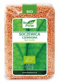 BIO PLANET Soczewica czerwona BIO 500 g