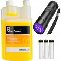 Tester płynu chłodniczego z barwnikiem UV i latarką