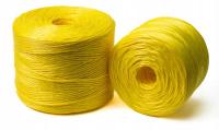 SZNUREK ROLNICZY MOCNY 1KG DO MOCOWANIA WEŁNY BUDOWLANY - 1000m - ŻÓŁTY -