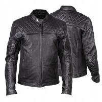 МУЖСКАЯ КЛАССИЧЕСКАЯ КОЖАНАЯ МОТОЦИКЛЕТНАЯ КУРТКА WOLF SUENO BLACK