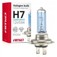 Галогенная лампа H7 12V 55W UV Filter SUPER WHITE