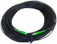 Patchcord zewnętrzny SC/APC simplex SM DROP 80m